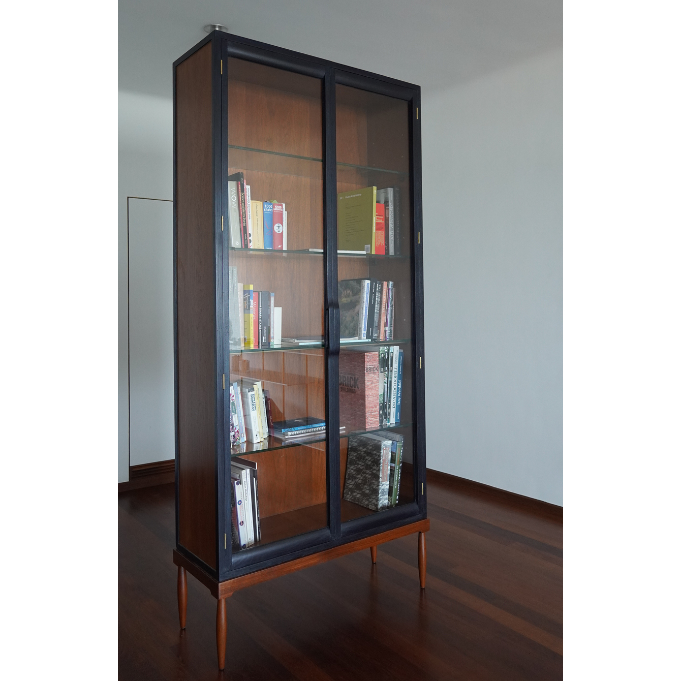 Indigo bookcase